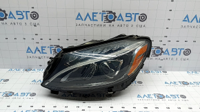 Front left headlight assembly Mercedes C-class W205 16-18 Static LED sand