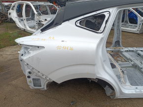 Quarter wing rear right Nissan Murano 25-26 on the body, white, butt