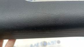 Front left door sill trim Nissan Kicks 18-25 black, scratched, worn