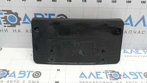 The area under the number of the front bumper of the Mercedes C-class W205 16-18 scratches