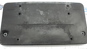 The area under the number of the front bumper of the Mercedes C-class W205 16-18 scratches