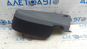 Rear seat side panel, 2nd row, left, Nissan Kicks 18-25, grey leather, with airbag, for cleaning