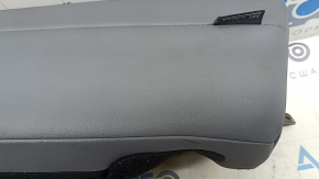 Rear seat side panel, 2nd row, left, Nissan Kicks 18-25, grey leather, with airbag, for cleaning