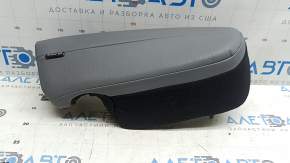 Rear seat side panel, 2nd row, right, Nissan Kicks 18-25, grey leather, with airbag, for cleaning