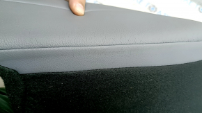 Rear seat side panel, 2nd row, right, Nissan Kicks 18-25, grey leather, with airbag, for cleaning
