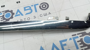 Front bumper molding, central lower, Mercedes C-class W205 17-18, chrome, sand, broken fastening