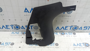 Lower left front pillar trim Nissan Kicks 18-25 black, worn, scratches