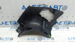 Lower left front pillar trim Nissan Kicks 18-25 black, worn, scratches