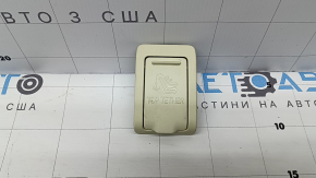 Isofix rear shelf center trim Mercedes C-class W205 15-21 beige