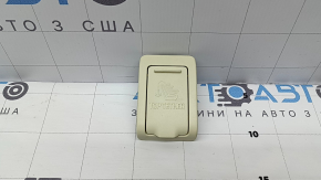 Isofix rear shelf cover left Mercedes C-class W205 15-21 beige
