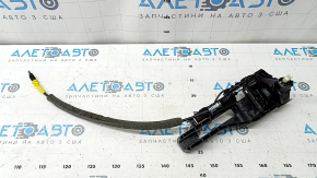 Front left door handle mechanism for Porsche Macan 15-26 with cable, with cylinder, keyless