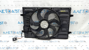 Diffuser radiator shroud assembly VW Taos 22-24 for 1 fan