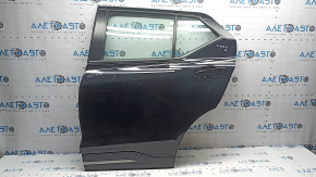 Rear left door assembly Nissan Kicks 20-25 black KH3, scratch, chip