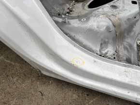 Quarter wing rear right VW Taos 22-25 on the body, white, pokes