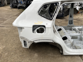 Quarter wing rear right VW Taos 22-25 on the body, white, pokes