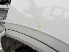 Quarter wing rear left VW Taos 22-25 on the body, white, pokes