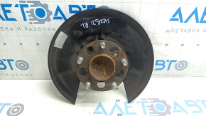 Rear left hub Nissan Kicks 21-24 SR, SV with brake disc cover, rusty