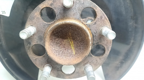 Rear left hub Nissan Kicks 21-24 SR, SV with brake disc cover, rusty