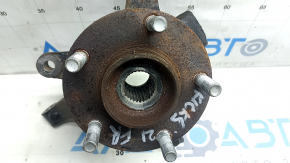 Front right hub Nissan Kicks 21-24 SR, SV with journal, rusty