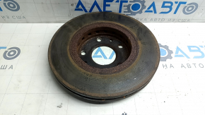 Front left brake disc Nissan Kicks 21-24 SR, SV 280/24mm, rusty