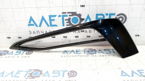 Fog light frame left BMW 5 G30 17-20 black gloss