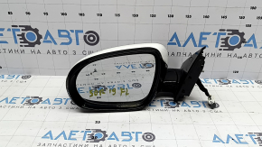Left side mirror assembly Kia Sorento 16-20 turn signal, heated, BSM, bump, scratches