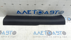 Front right door sill trim Nissan Kicks 18-25 black, scratched, worn