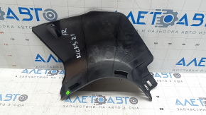 Lower right front pillar trim Nissan Kicks 18-25 black, scratches