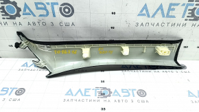 Upper left front pillar trim BMW 3 G20 19-26 black, with plug, worn
