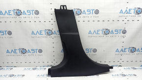 Lower left center pillar trim BMW 3 G20 19-26 black, scratches