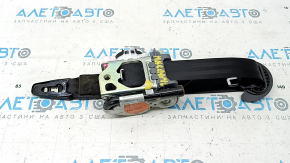 Passenger seat belt with pyropatron Porsche Macan 15-26 black, oxylene housing