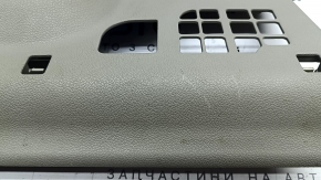 Kia Sorento 16-20 passenger footwell front panel trim, gray, scratches