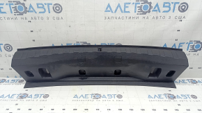 The trunk opening trim for BMW 3 G20 19-26 is black, scratches, and the fasteners are broken