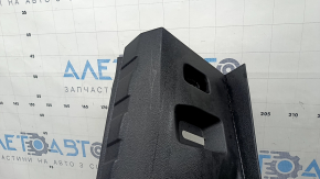 The trunk opening trim for BMW 3 G20 19-26 is black, scratches, and the fasteners are broken