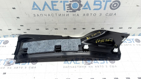 Rear left inner door sill trim BMW 3 G20 19-26 black, scratches, broken fastener