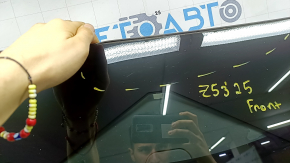 Nissan Murano 25-26 Platinum windshield, for lane keeping camera, rain sensor and projection, scratches