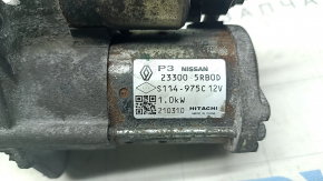 The starter of the Nissan Kicks 18-25 is rusty
