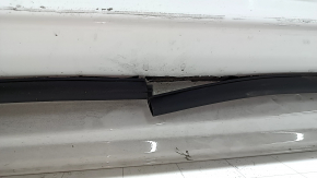 Front left door assembly BMW 3 G20 19-26 keyless, white 300, missing door handle plug, torn seal