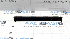 Kia Sorento 19-20 front panel molding in ebony, chrome finish