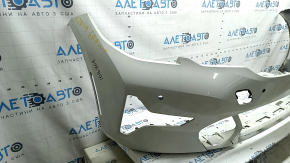 Bare front bumper BMW 3 G20 19-22 for parking sensors, white, scratches, chips