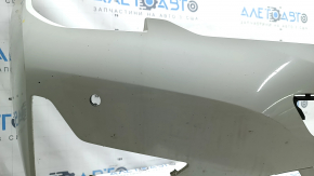Bare front bumper BMW 3 G20 19-22 for parking sensors, white, scratches, chips