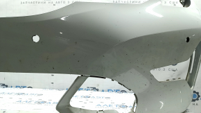 Bare front bumper BMW 3 G20 19-22 for parking sensors, white, scratches, chips