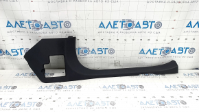 Front right door sill trim Mercedes GLC 16-22 black, without plug, scratches