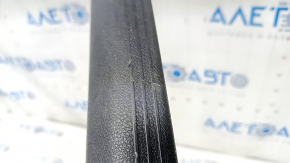 Front right door sill trim Mercedes GLC 16-22 black, without plug, scratches