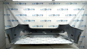 Rear bumper bare BMW 3 G20 19-22 for parking sensors, Sport Line, white, chips