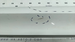 Right threshold BMW 3 G20 19-26 white, illuminated, scratches, chips