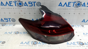 Nissan Kicks 21-25 halogen+LED outer fender light, left, scratches, abrasions, sand