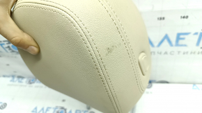 Front right headrest BMW 3 G20 19-22 leather beige Canberra Beige, dry cleanable