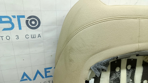 BMW 3 G20 19-21 driver's seat back upholstery, Canberra Beige leather, heated, dry-cleanable