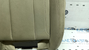 Driver's seat cushion upholstery for BMW 3 G20 19-22, Canberra Beige leather, heated, dry-cleanable